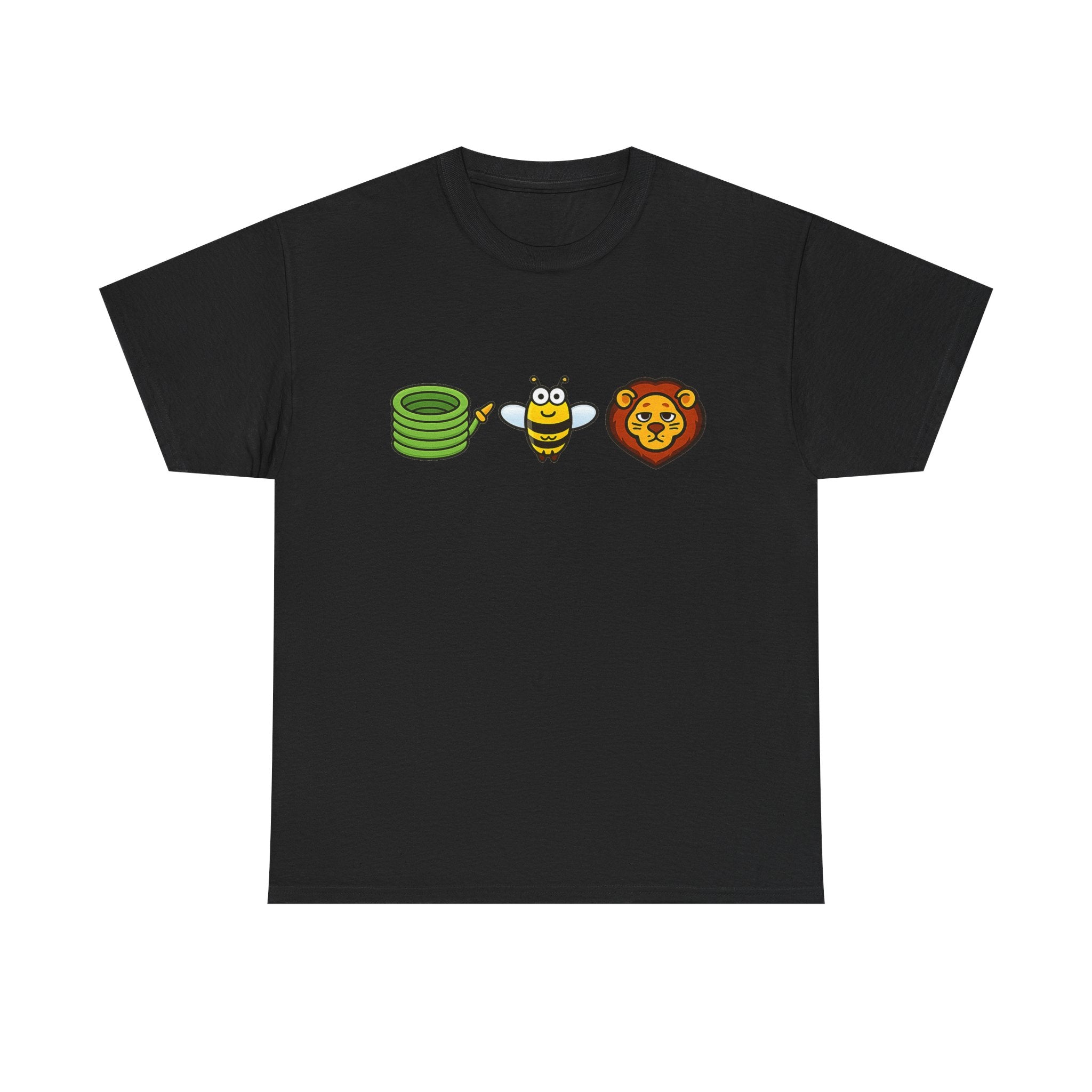 Bee and Lion Emoji Tee | Hose Bee Lion T-Shirt