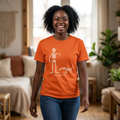 Skeleton Playing Fetch T-Shirt | Funny Halloween Dog Bones Tee
