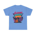 Slasher Summer Camp T-Shirt | Retro 80s Horror Tee, Pumpkin Knife Design, Halloween Gift