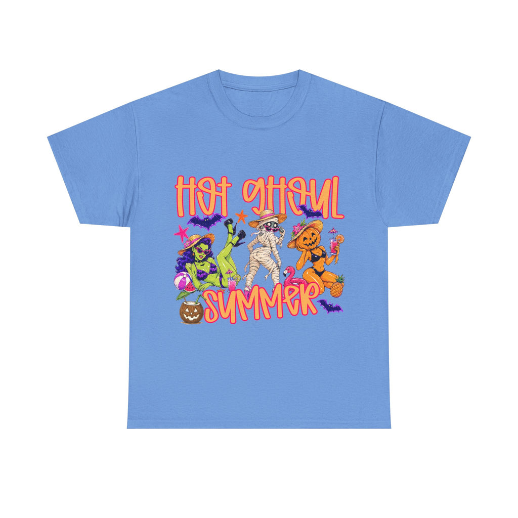 Hot Ghoul Summer T-Shirt | Halloween Mummies, Witch Cat, Pumpkin Costume